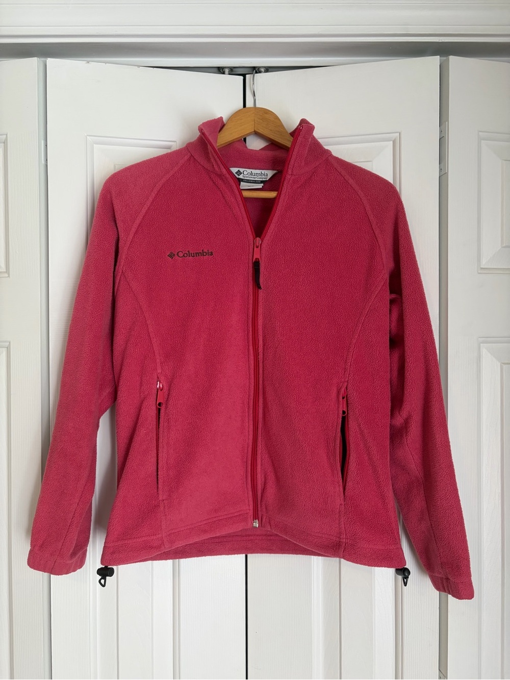 Columbia Women's Raspberry Pink Fleece Jacket